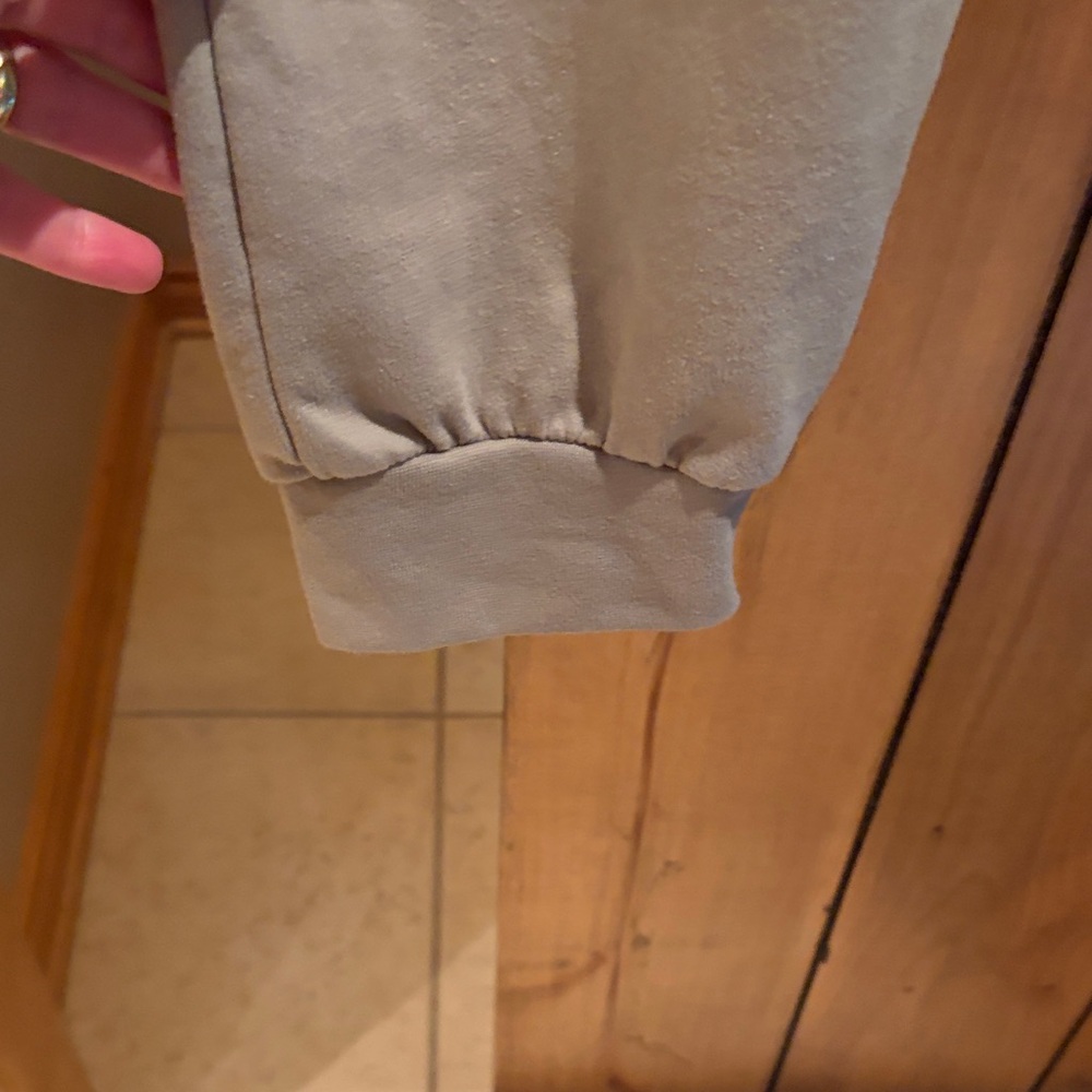 Essentials Light Tan Joggers with Drawstring - Picture 5 of 5